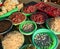 Selling spices at the market in Nhatrang, Vietnam