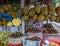 Selling tropical fruits in Bali, Indonesia