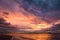 Semaphore Jetty Beach with Colourful Sunset, South Australia