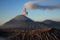 Semeru volcano on Java, Indonesia