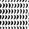 Semi circles in a row seamless pattern.