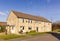 Semi detached Welsh council houses. Wales. UK