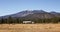 A Semi Tanker Truck and the San Francisco Peaks