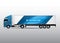 Semi-trailer Truck - Advertisement and Corporate Identity Design