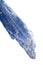 Semi-translucent gem quality blue Kyanite blade from Brazil