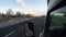 Semi-Truck Exterior - Highway Driving Time Lapse