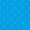 Semicircular ice cream pattern vector seamless blue