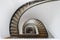 Semicircular winding stair