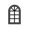 Semicircular window icon