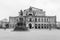 Semperoper building, the state opera house in the old town of Dresden, Germany