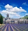Senanque abbey with lavender field, landmark of Provence, Vaucluse