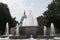 The Senate Fountain and the United States Capital Building