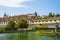 The Senate Gardens below Prague Castle in the Czech Republic