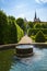 The Senate Gardens below Prague Castle in the Czech Republic