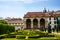 The Senate Gardens below Prague Castle in the Czech Republic