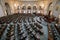 The Senate Hall inside the Palace of Parliament