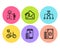 Send mail, Contactless payment and Restructuring icons set. Creative idea, Bicycle parking and Payment signs. Vector