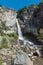 Senda Chorrillo del Salto, gorge, rocks and waterfall, El Chalten, Patagonia, Argentina