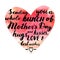 Sending you a whole bunch of Mothers day hugs and kisses, best w