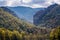 Seneca Rocks in West Virginia