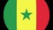 Senegal Flag Transition 4K