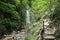 Senerchia - Cascata Acquabianca dal sentiero