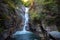 Senga Waterfall ( Sengataki ), A waterfall in Mitake Shosenkyo Gorge