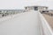 SENIGALLIA, ITALY - SEPTEMBER 5, 2016: The walkway to the Rotonda a Mare in Senigallia, Marche, Ancona, Italy