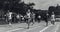 Senior Citizens Compete in Footrace on Running Track in Chicago in 1984