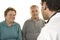 Senior couple at doctor\'s consultation