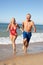 Senior Couple Enjoying Beach Holiday