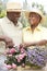 Senior Couple Gardening Together