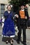 Senior Couple in Traditional Breton Costumes, Quimper, Brittany, Northwest France