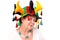 Senior Lady with Jester\'s Hat