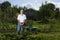 Senior Man Gardening