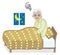 Senior men suffers Insomnia