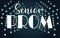 Senior Prom Lighted Background with dance floor