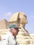 Senior Sphinx tourist