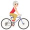 Senior Woman Riding