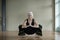 Senior Woman Yoga With Healthy Hips