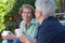 Senior Women with Warm Drinks