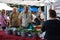 Seniors Buy Salad Greens Farmers Market