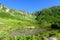 Senjojiki Cirque at the Mount Kisokoma in Nagano, Japan