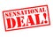 SENSATIONAL DEAL! Rubber Stamp