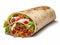 Sensational Flavor Burst: The Ultimate Meat and Vegetable Burrito Revealed!