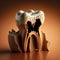 Sensitive teeth. Mouth and teeth health concept. Various dental diseases.