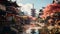 Senso-ji Temple: Discover Tokyo\\\'s Spiritual Haven amidst Sakura Splendor
