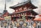 Senso-ji Temple watercolor in japan