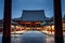 Sensoji Temple at sunrise. Buddhist temple in Tokyo, Japan