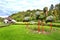 Sensory gardens in Muszyna, Poland.